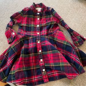 Ralph Lauren Plaid Holiday Winter Dress